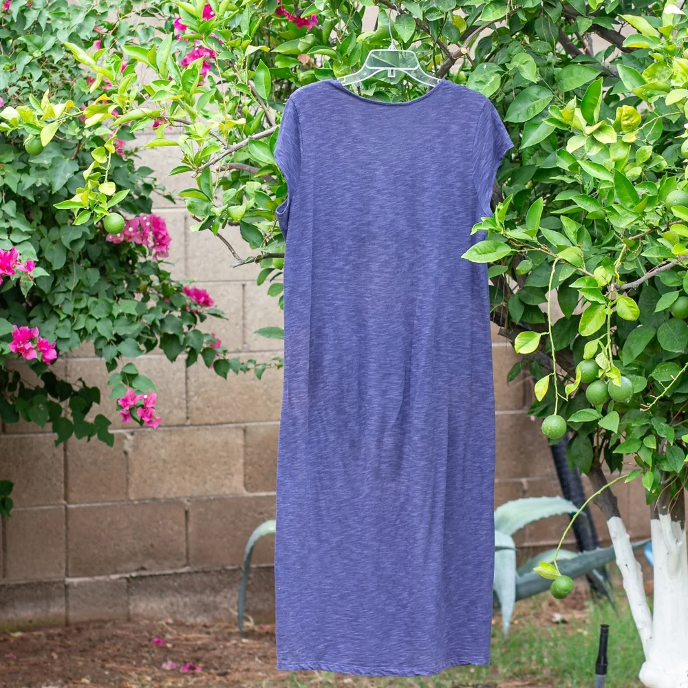 Blue Naturals D&Co Maxi T-shirt Dress - Picture 2 of 8